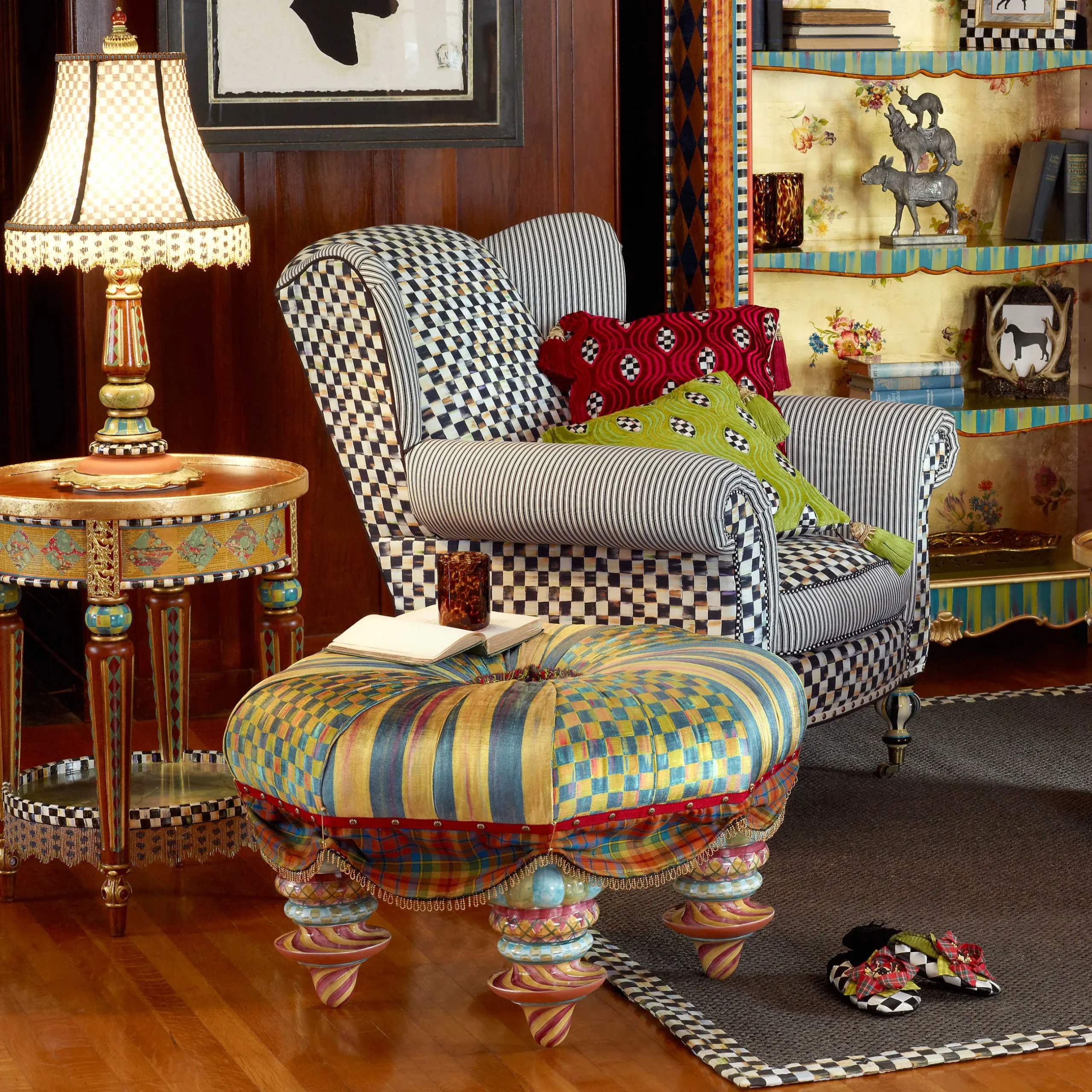 Room Accents|Lighting|MacKenzie-Childs Highland Table Lamp