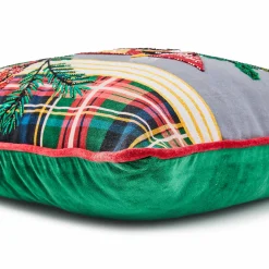Pillows, Throws, & Cushions|MacKenzie-Childs Holiday Cardinal Beaded Throw Pillow