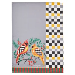 Holiday|Kitchen & Table Linens|MacKenzie-Childs Holiday Cardinal Dish Towel