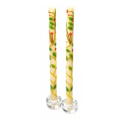 Holiday|Candles & Fragrances|MacKenzie-Childs Holly Dinner Candles, Set of 2