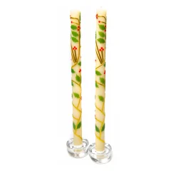 Holiday|Candles & Fragrances|MacKenzie-Childs Holly Dinner Candles, Set of 2