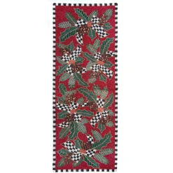Holiday|Table Accessories|MacKenzie-Childs Holly Holiday Beaded Runner