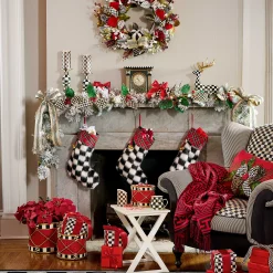 Holiday|Pillows, Throws, & Cushions|MacKenzie-Childs Holly Holiday Lumbar Pillow