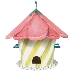 Spring|Outdoor|MacKenzie-Childs Hollyhock Birdhouse