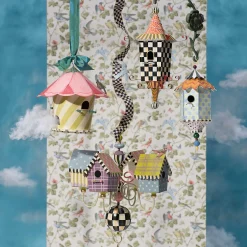 Spring|Outdoor|MacKenzie-Childs Hollyhock Birdhouse