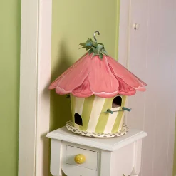 Spring|Outdoor|MacKenzie-Childs Hollyhock Birdhouse