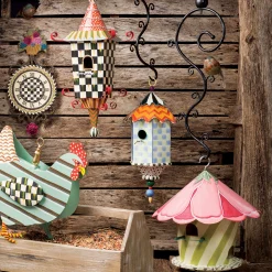 Spring|Outdoor|MacKenzie-Childs Hollyhock Birdhouse