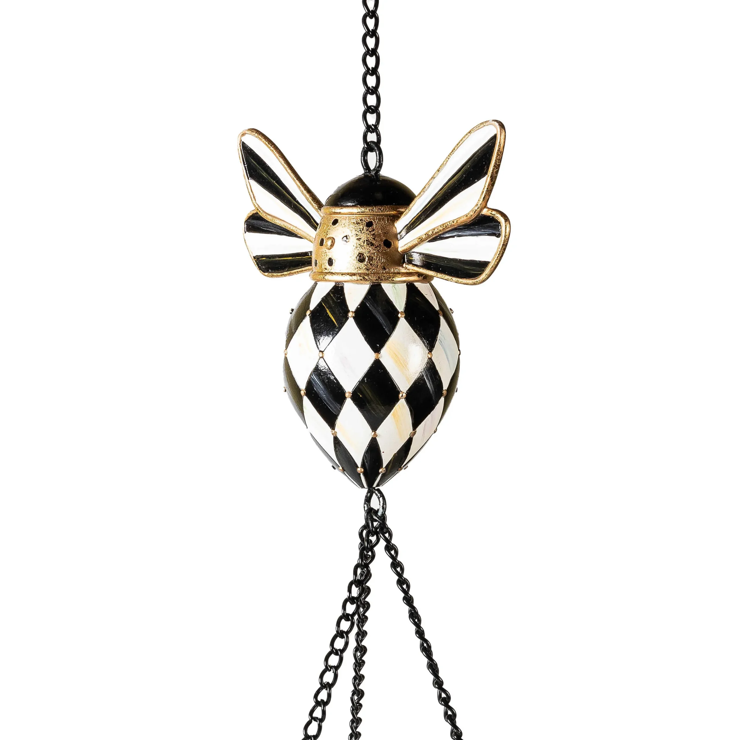 Spring|Greenery & Florals|MacKenzie-Childs Honeycomb Hanging Planter