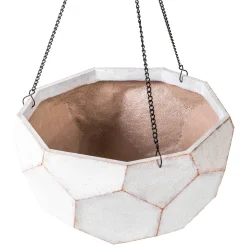 Spring|Greenery & Florals|MacKenzie-Childs Honeycomb Hanging Planter