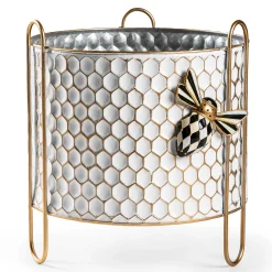 Spring|Greenery & Florals|MacKenzie-Childs Honeycomb Large Tin Planter