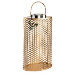 Spring|The Fall Shop|MacKenzie-Childs Honeycomb Large Tin Solar Lantern