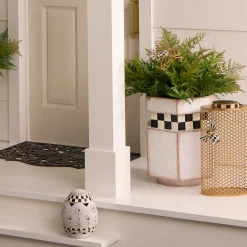 Spring|The Fall Shop|MacKenzie-Childs Honeycomb Large Tin Solar Lantern