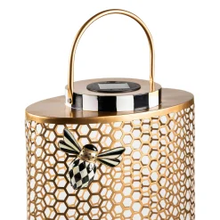 Spring|The Fall Shop|MacKenzie-Childs Honeycomb Large Tin Solar Lantern
