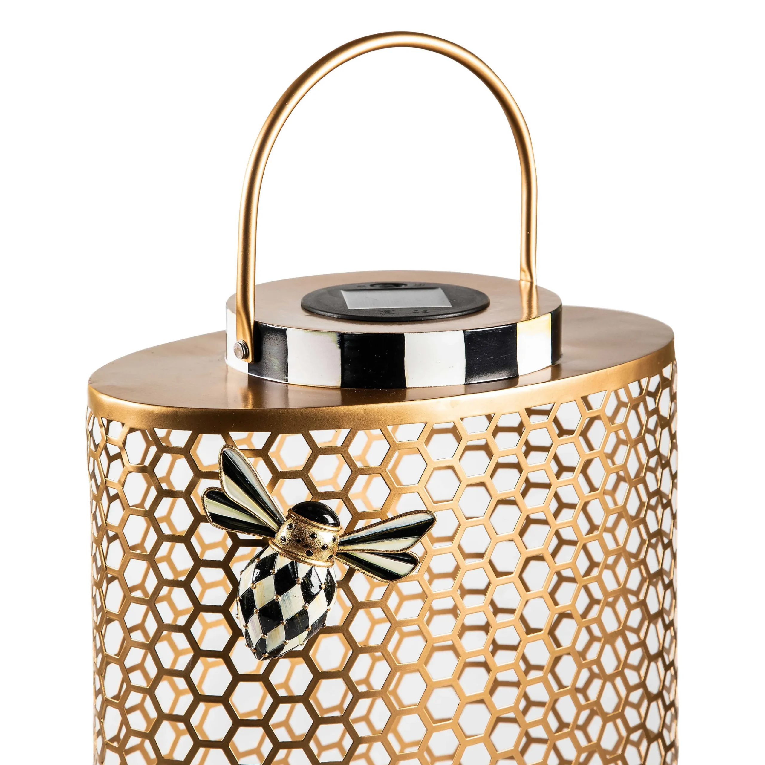 Spring|The Fall Shop|MacKenzie-Childs Honeycomb Large Tin Solar Lantern