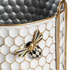 Spring|Greenery & Florals|MacKenzie-Childs Honeycomb Small Tin Planter