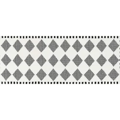 Rugs|MacKenzie-Childs Houndstooth Check Diamond 2'6 x 8' Runner