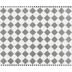 Rugs|MacKenzie-Childs Houndstooth Check Diamond 8' x 10' Rug