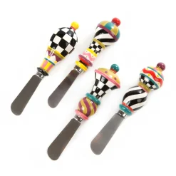 Holiday|Serveware|MacKenzie-Childs Jubilee Spreaders, Set of 4