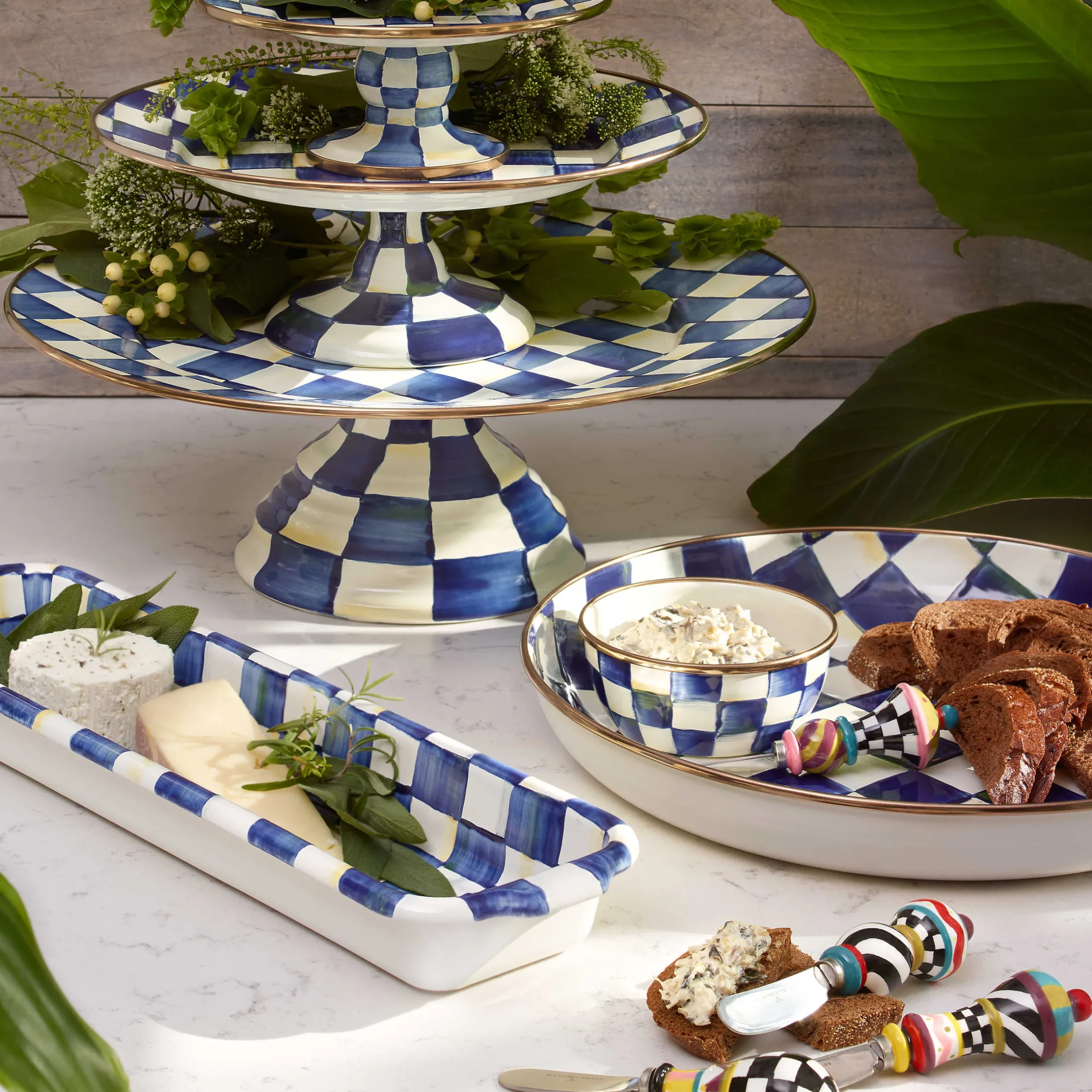 Holiday|Serveware|MacKenzie-Childs Jubilee Spreaders, Set of 4
