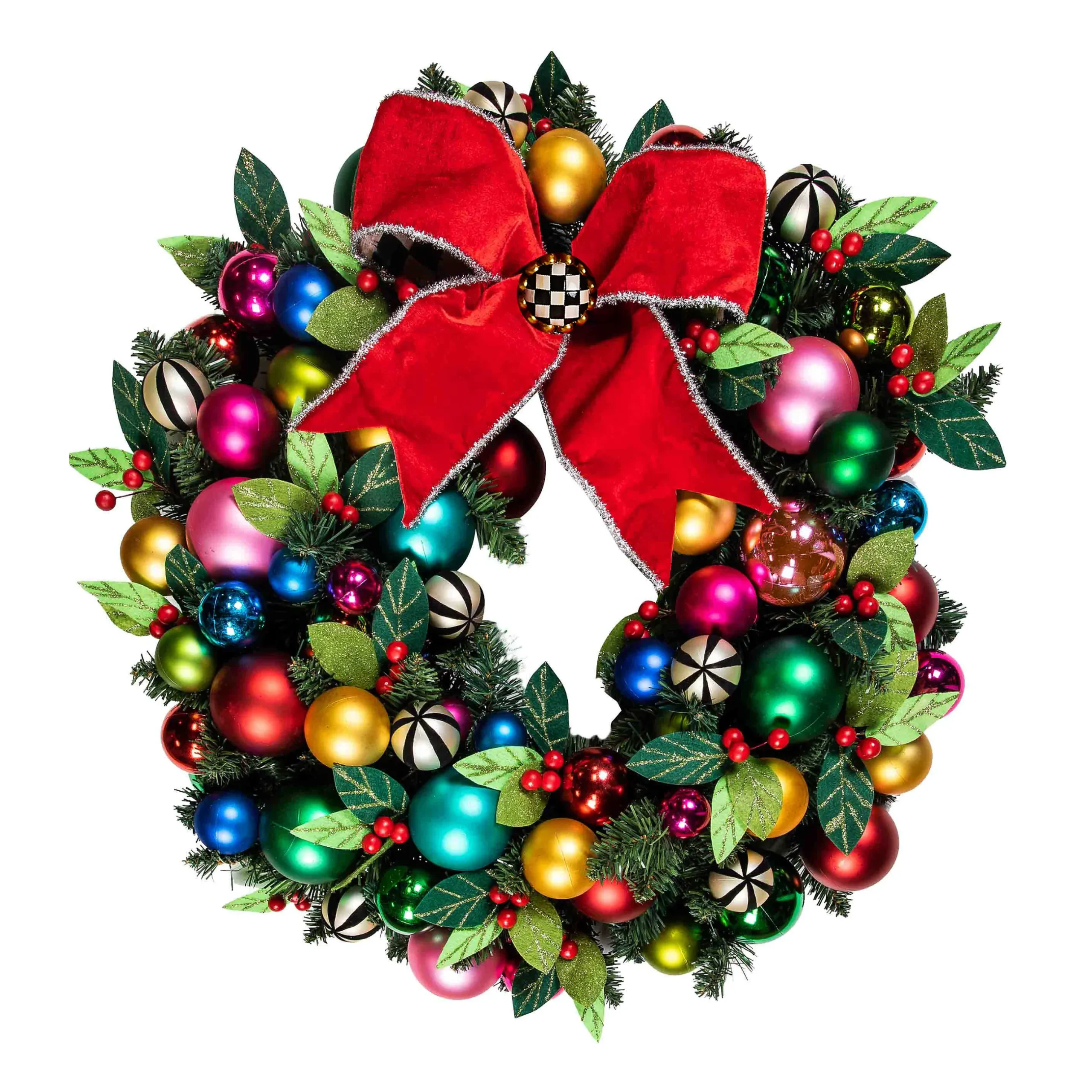 Holiday|Greenery & Florals|MacKenzie-Childs Jubilee Wreath