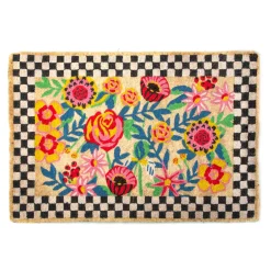 Spring|Outdoor|MacKenzie-Childs Kira's Garden Entrance Mat