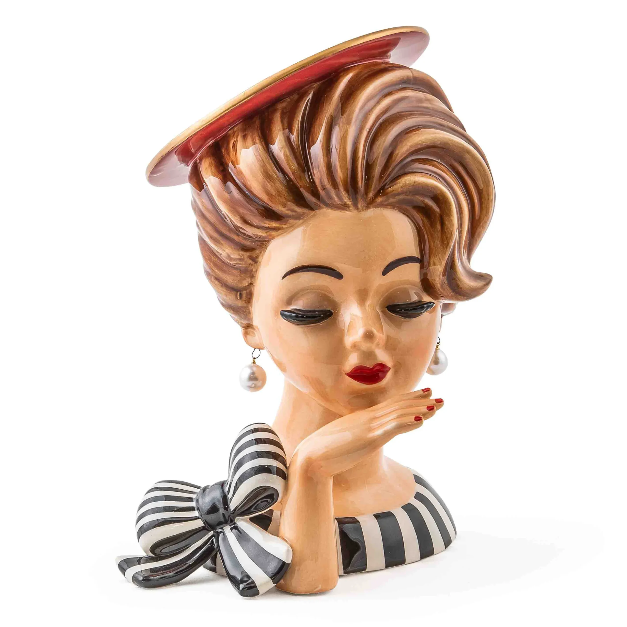 Spring|Room Accents|MacKenzie-Childs Lady Portrait Vase