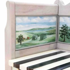 Storage Furniture|Entryway Furniture|MacKenzie-Childs Landscape Blanket Bench