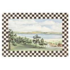 Rugs|MacKenzie-Childs Landscape Floor Mat - 2' x 3'