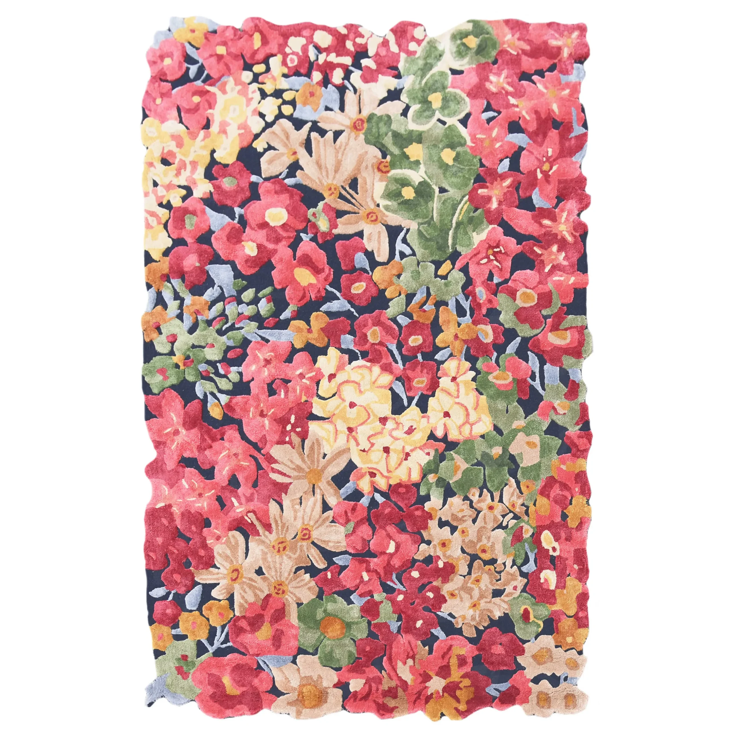 Rugs|MacKenzie-Childs Laura's Flowers 5' x 8' Rug