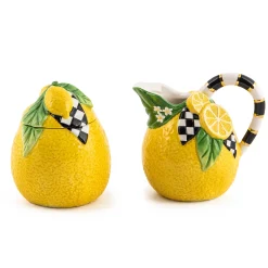 Spring|The Coffee Shop|MacKenzie-Childs Lemon Sugar Creamer Set