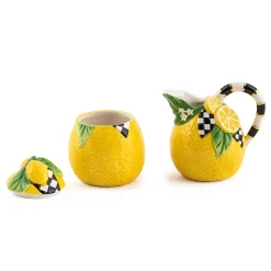Spring|The Coffee Shop|MacKenzie-Childs Lemon Sugar  Creamer Set