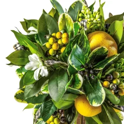 Spring|Greenery & Florals|MacKenzie-Childs Lemon Tabletop Topiary