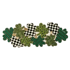 Spring|Kitchen & Table Linens|MacKenzie-Childs Lucky Clover Beaded Runner