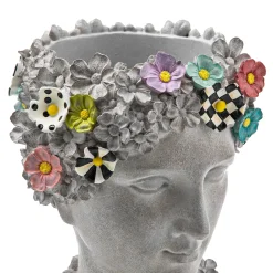 Spring|Greenery & Florals|MacKenzie-Childs Maia Small Bust Planter