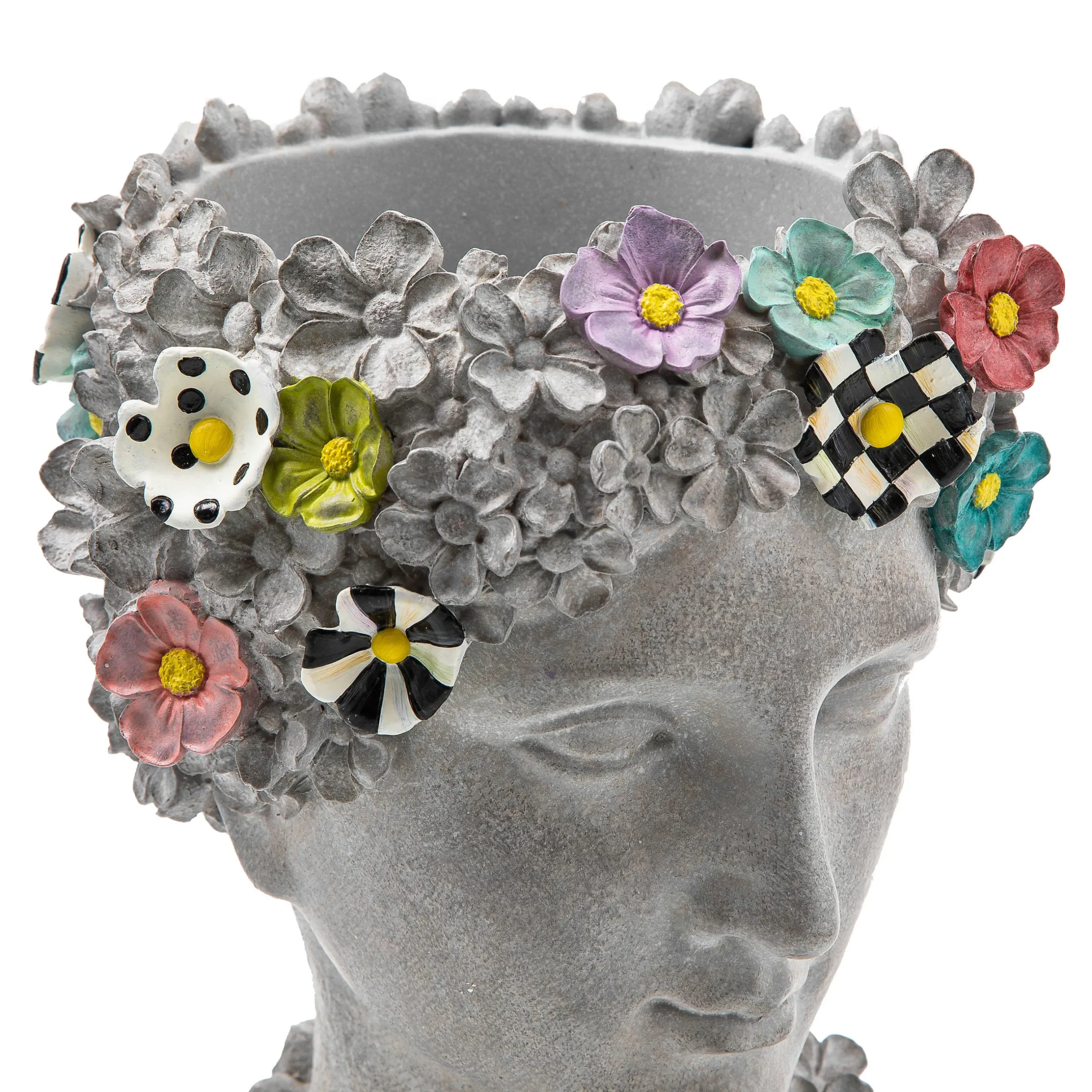 Spring|Greenery & Florals|MacKenzie-Childs Maia Small Bust Planter