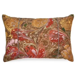 Pillows, Throws, & Cushions|MacKenzie-Childs Marbleized Lumbar Pillow