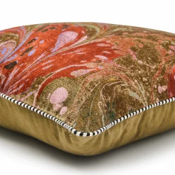Pillows, Throws, & Cushions|MacKenzie-Childs Marbleized Throw Pillow