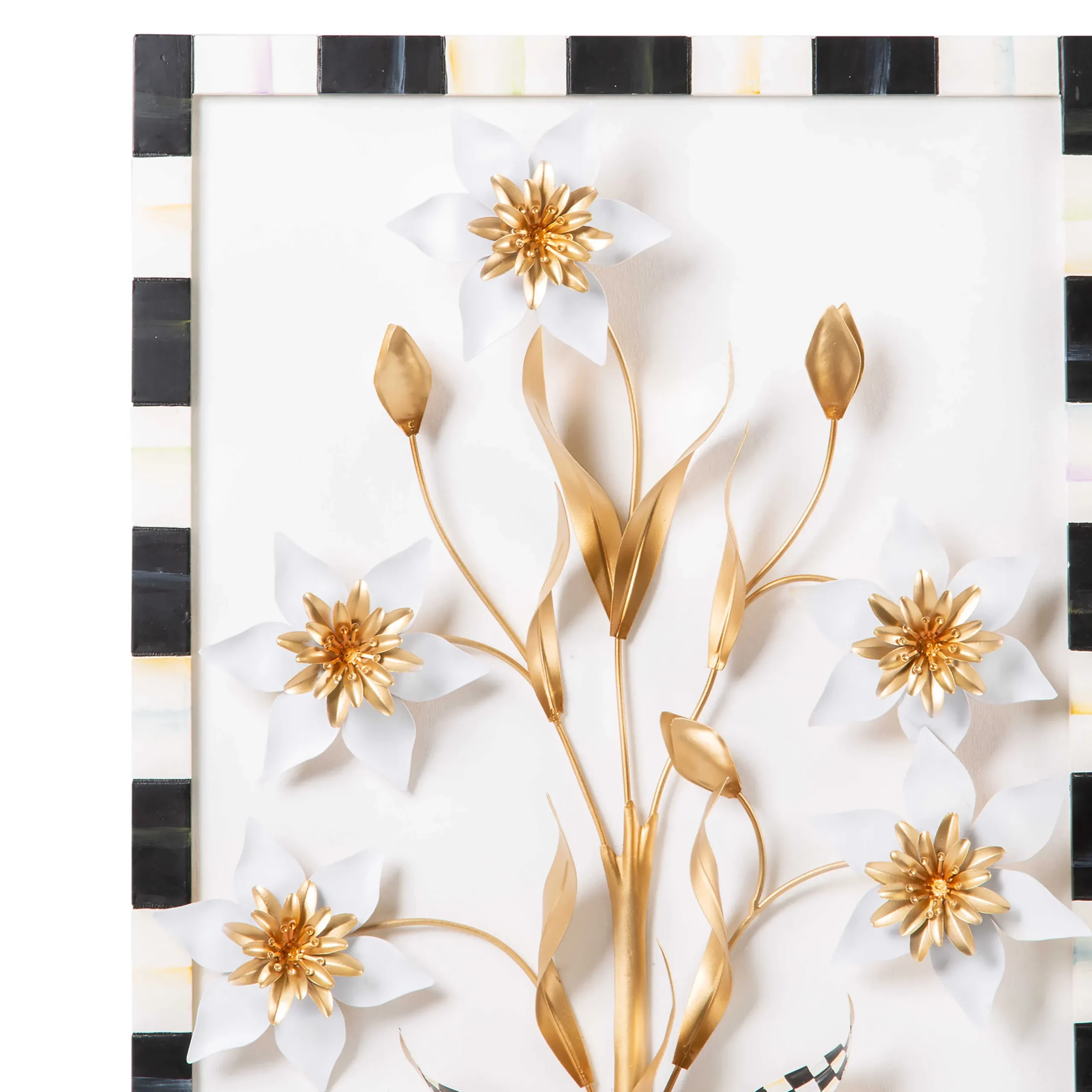 Room Accents|MacKenzie-Childs Marquee Daffodil Wall Art