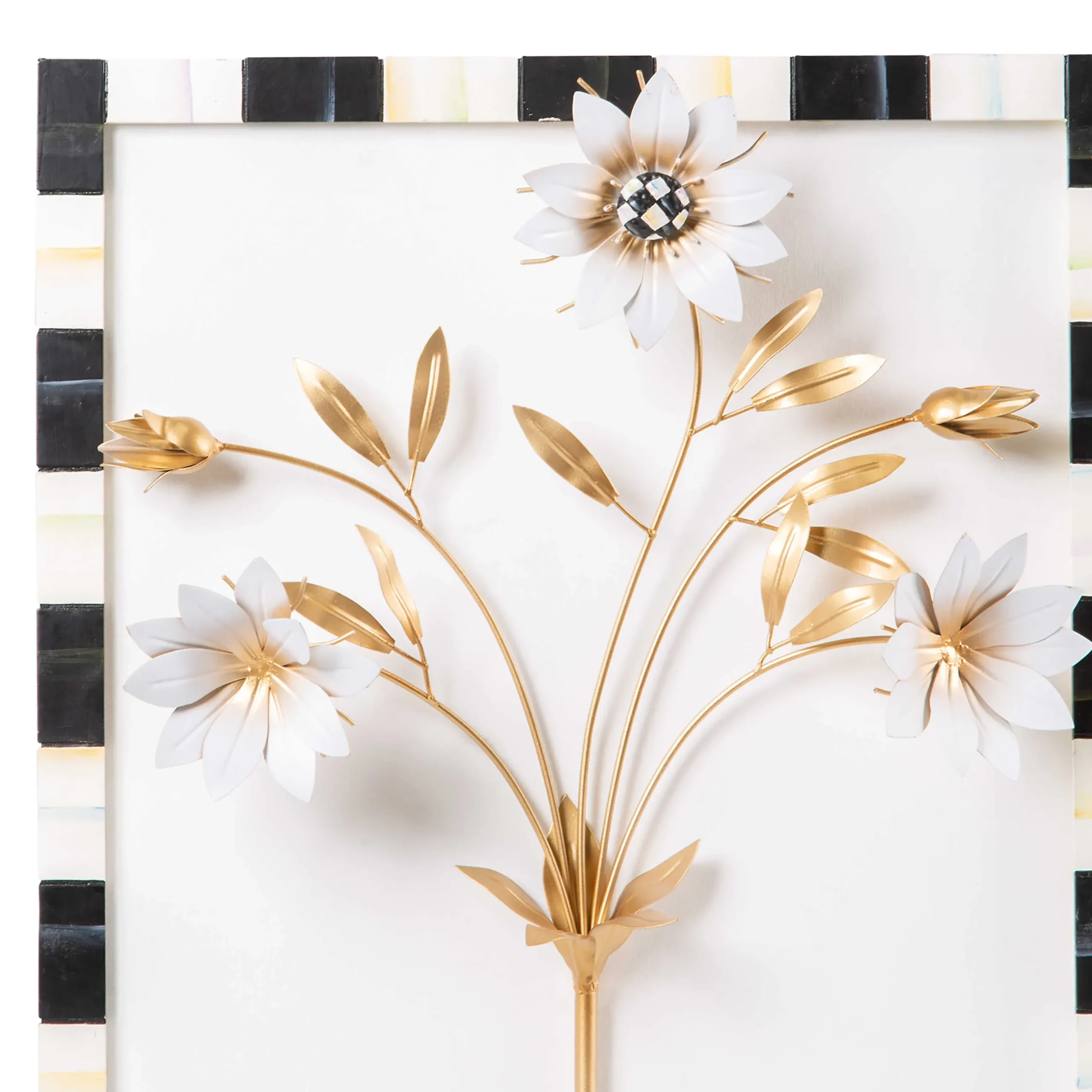 Room Accents|MacKenzie-Childs Marquee Daisy Wall Art