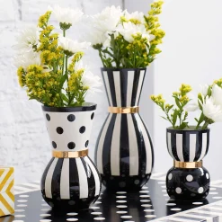 Room Accents|MacKenzie-Childs Marquee Vases, Set of 3