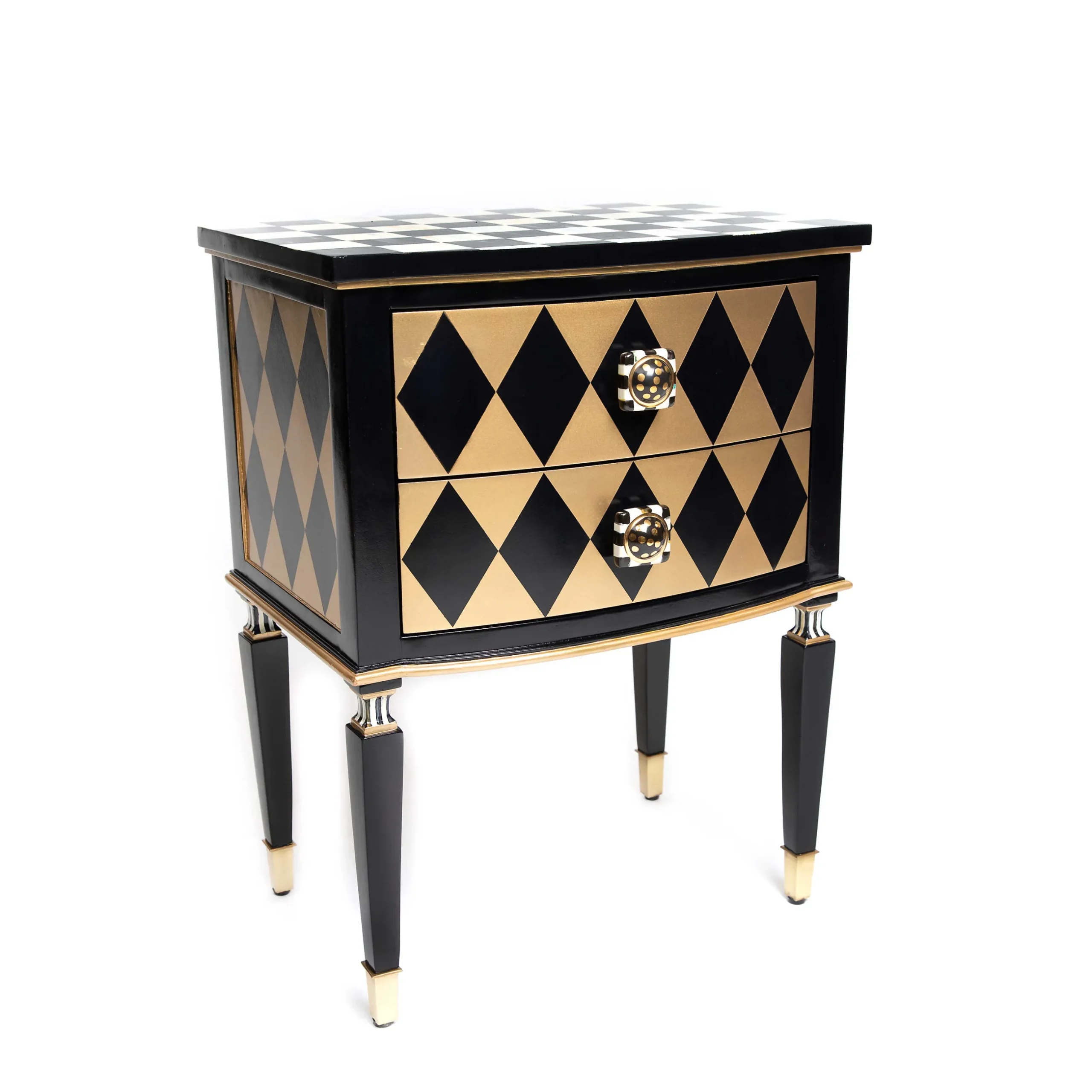 Storage Furniture|MacKenzie-Childs Masquerade Accent Chest
