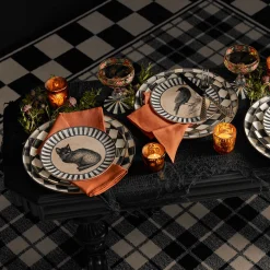 Drinkware|Bar Entertaining|MacKenzie-Childs Maypole Black Coupe Glass