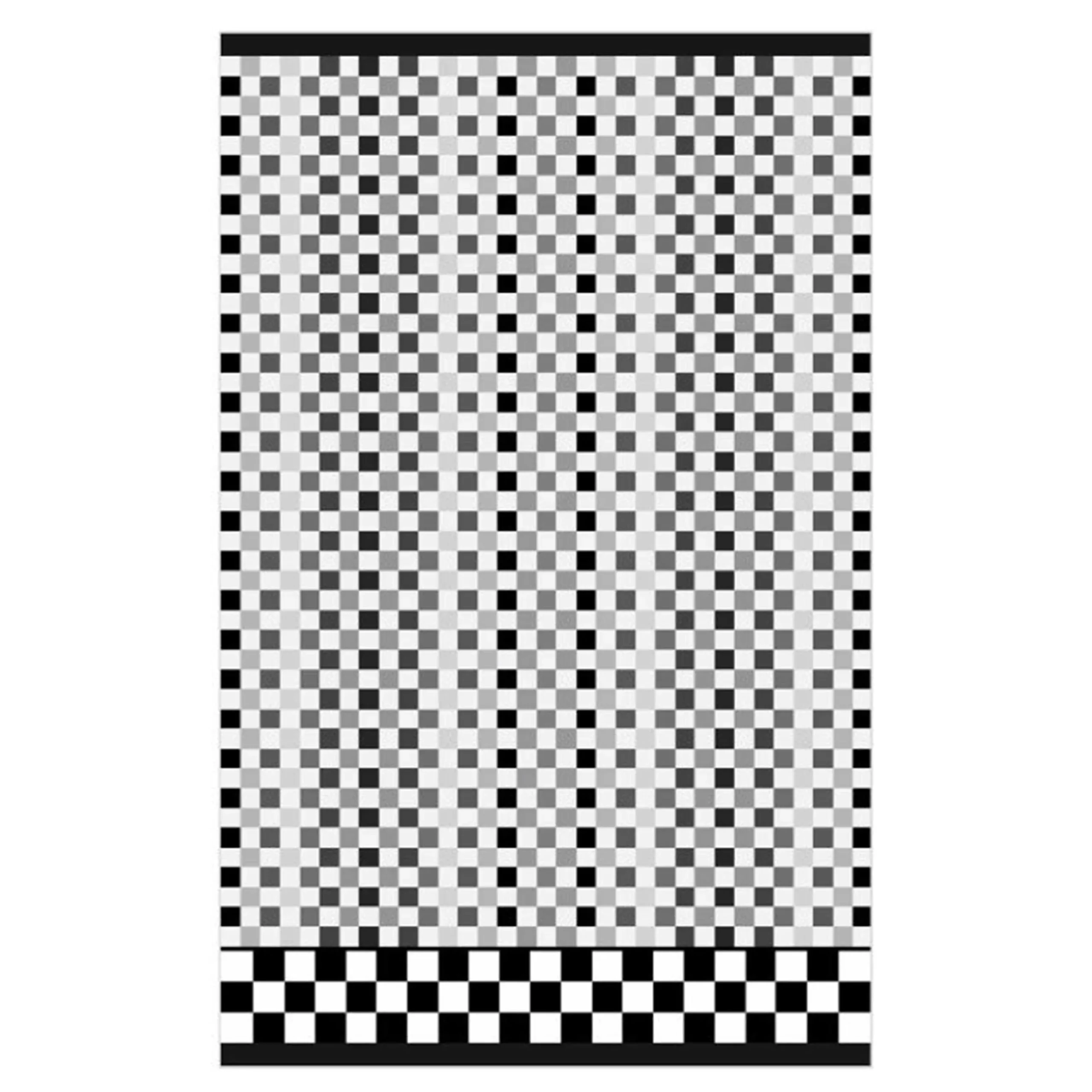 Bath & Bath Accessories|MacKenzie-Childs Micro Check Black White Hand Towel