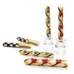 Holiday|Candles & Fragrances|MacKenzie-Childs Mini Holiday Dinner Candles, Set of 6