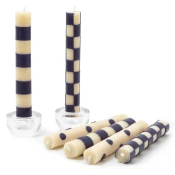 Candles & Fragrances|Table Accessories|MacKenzie-Childs Mini Royal Dinner Candles, Set of 6