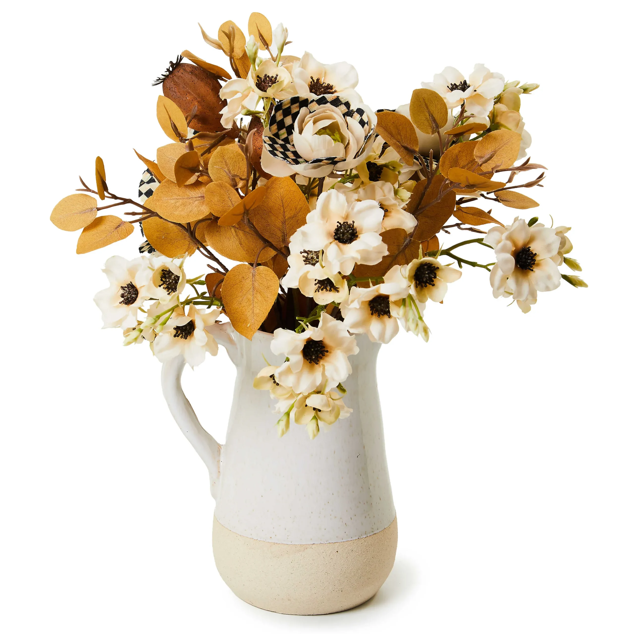 The Fall Shop|Greenery & Florals|MacKenzie-Childs Mocha Floral Arrangement