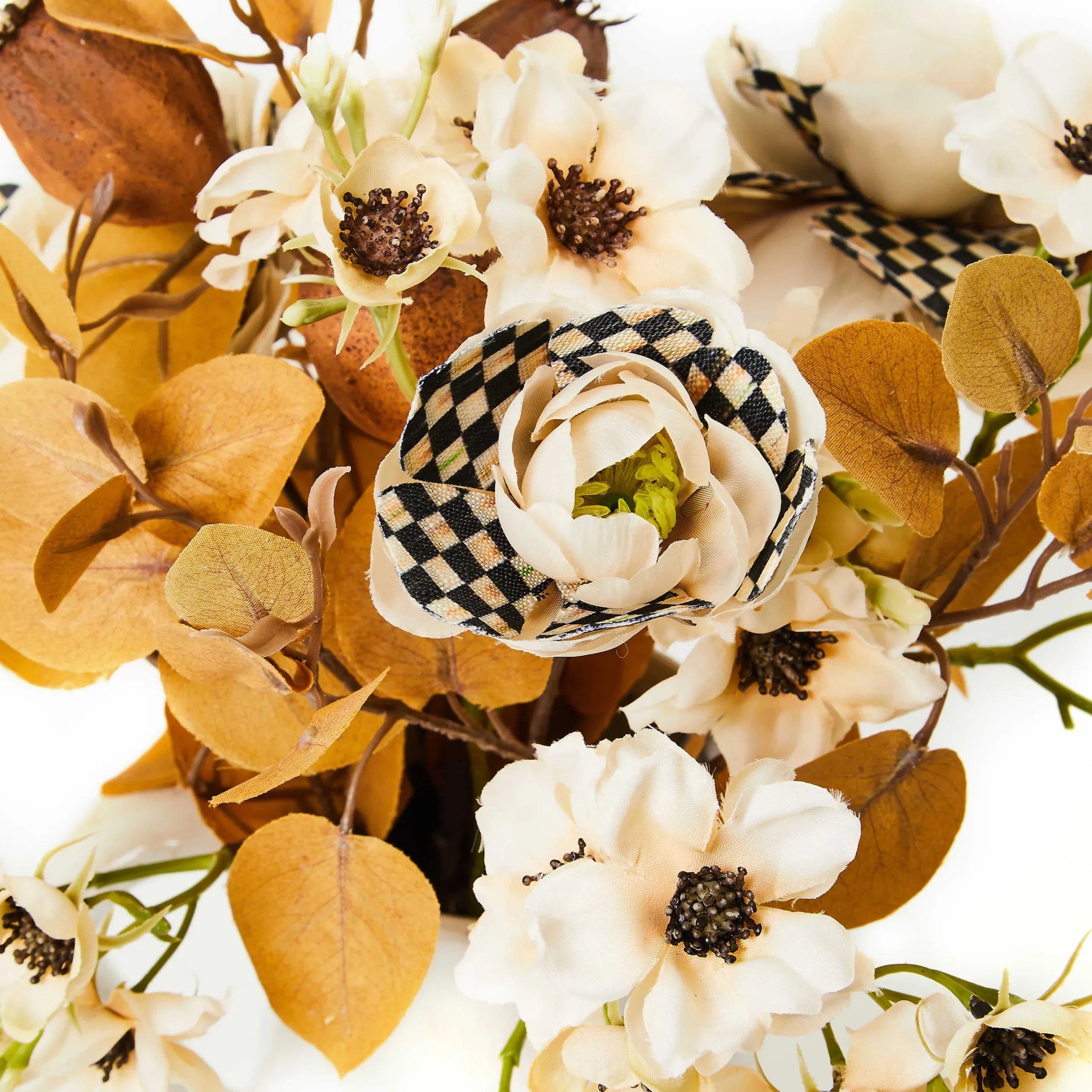 The Fall Shop|Greenery & Florals|MacKenzie-Childs Mocha Floral Arrangement