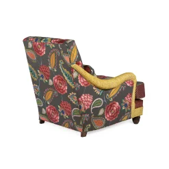 Living Room|MacKenzie-Childs Modern Naturalist Reading Chair