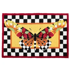 Rugs|MacKenzie-Childs Monarch Butterfly 2' x 3' Rug