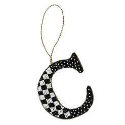 Holiday|MacKenzie-Childs Monogram Beaded C Ornament